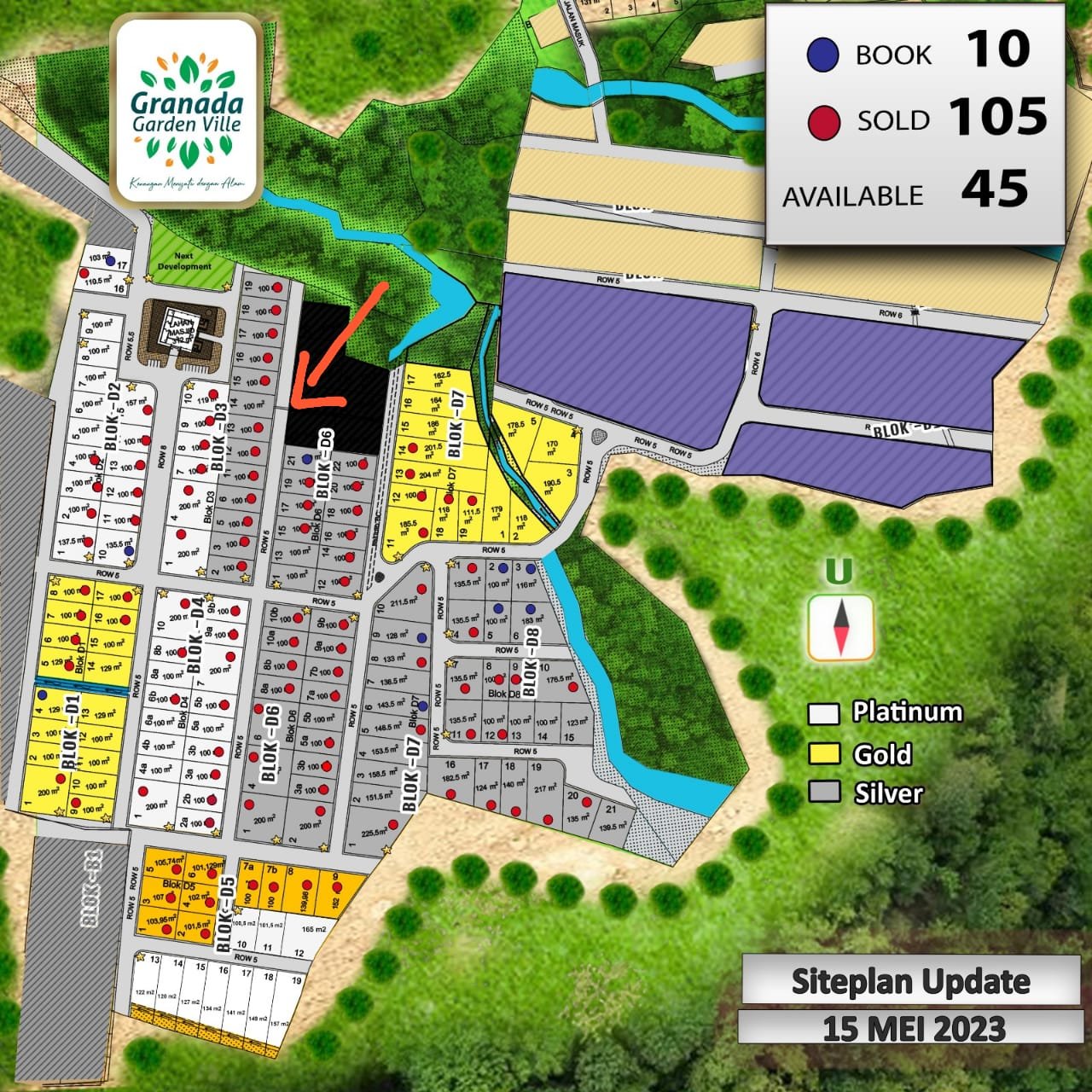 Granada Garden Ville Kavling Kebun Durian Puncak 2 Bogor