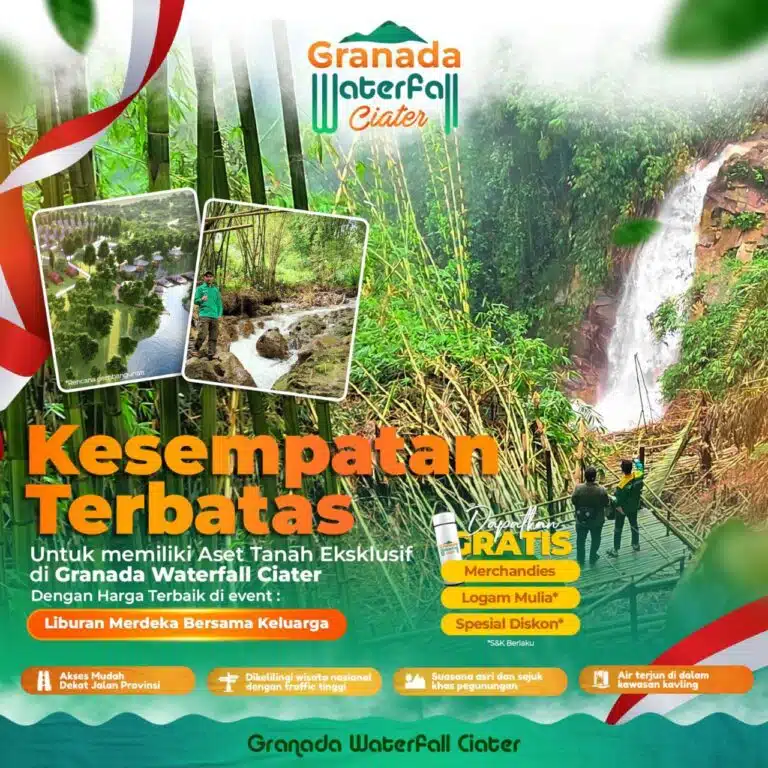 Granada Land 78 Brosur Katalog Promo Granada Waterfall Ciater